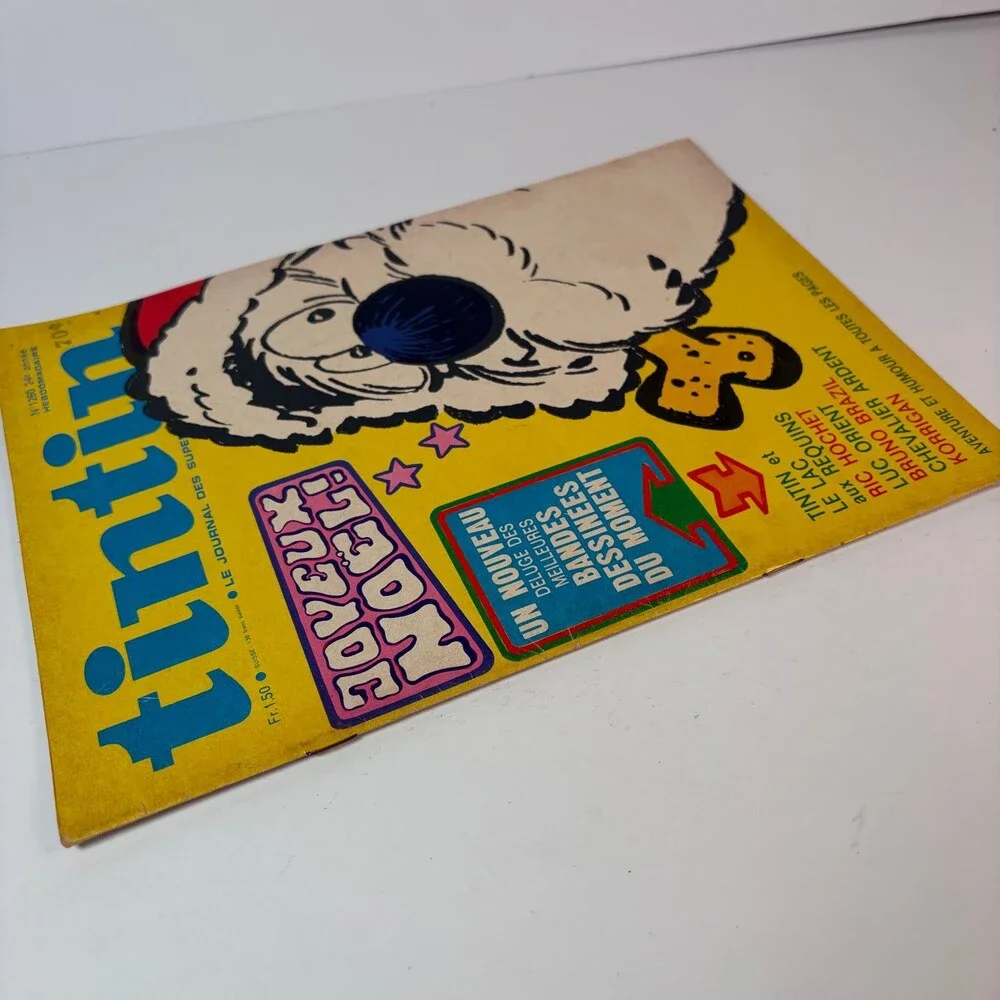 Tintin Magazine Number 1260 Joyeux Noël Christmas Comic Book French
